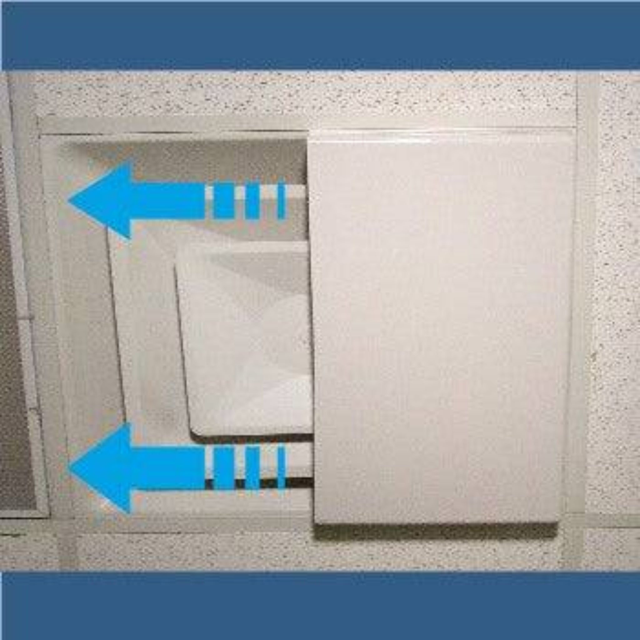 Plastic Ceiling Air Diverter - 1800ceiling