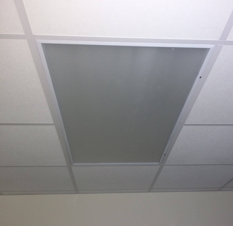 Polycarbonate Prismatic, unbreakable, light lens 23.75"x23.75" - 1800ceiling