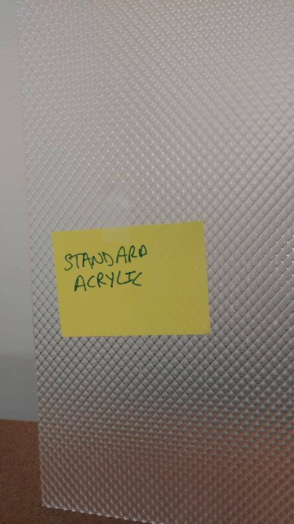 Prismatic Acrylic Light Lens: 24" thru 30" x 24" thru 30" @.125 gauge - 1800ceiling
