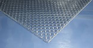 Clear Acrylic Prismatic Lens: 23-3/4" x 23-3/4" @ .110 gauge - 1800ceiling