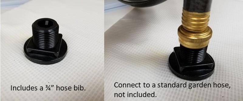 Rectangle Black Vinyl Heavy Duty Roof Leak Tarp - 1800ceiling