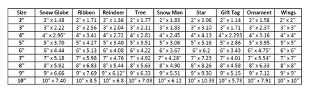 Holiday Clear Acrylic Sublimation Blanks-10 Packs - 1800ceiling