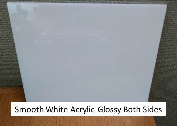 Smooth White Acrylic Light Lens @.118gauge: 11.875" thru 23.75" x 23-7/8" thru 47.75" CUSTOM SIZES - 1800ceiling