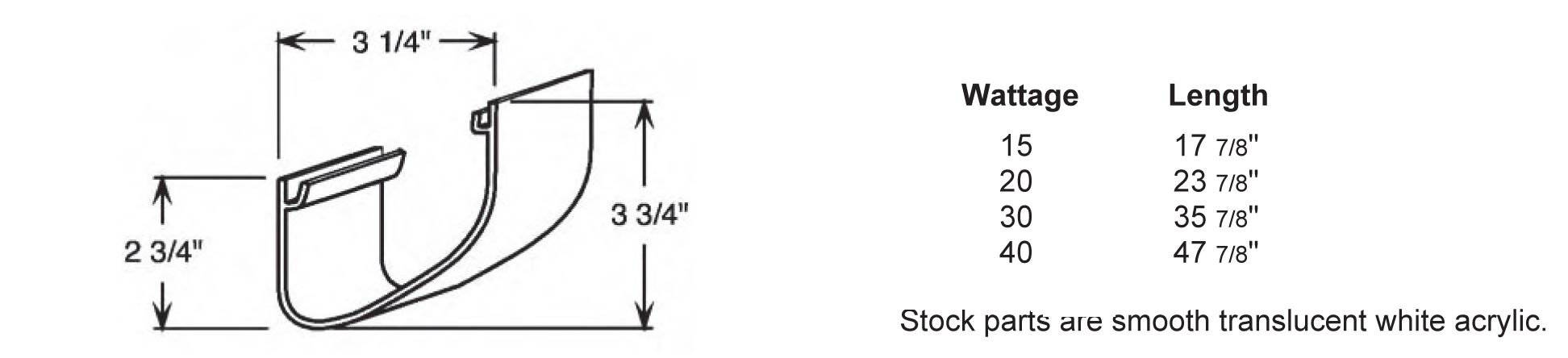 Smooth White Wrap (708SW) with 'U" Hooks - 1800ceiling