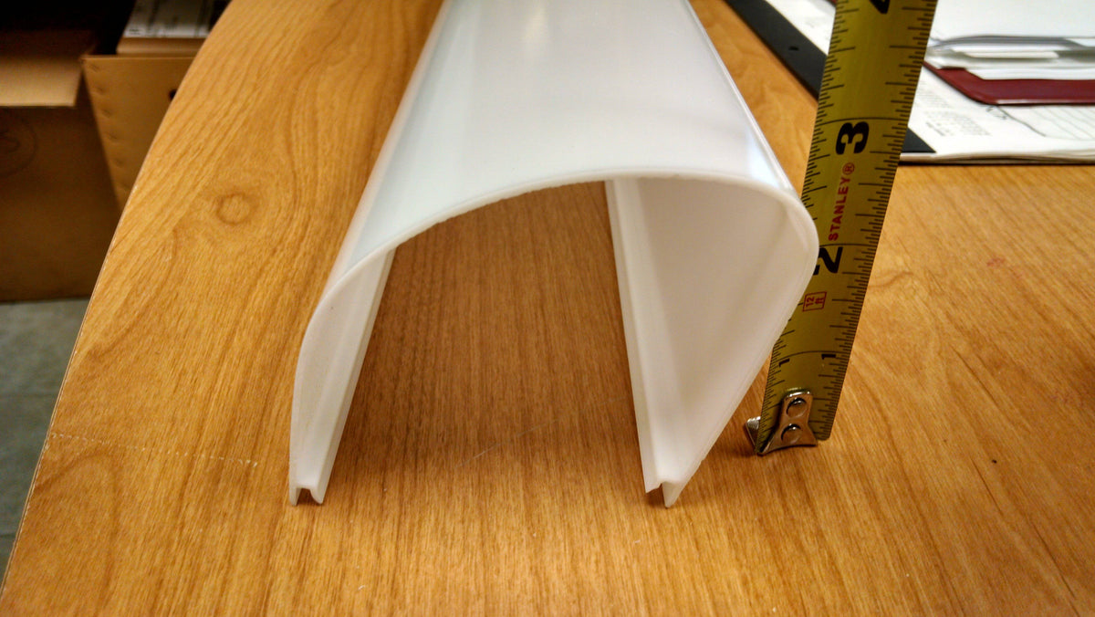 Smooth White Wrap (708SW) with 'U" Hooks - 1800ceiling