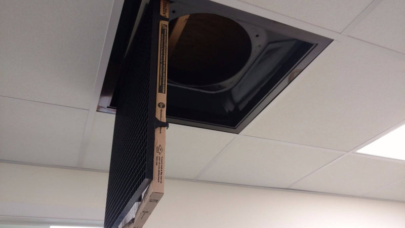 Stratus BLACK Plastic Filtered Air Return - 1800ceiling