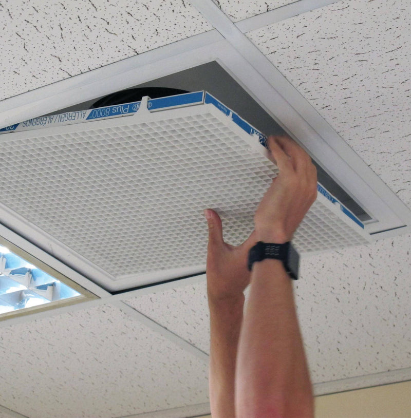 Stratus BLACK Plastic Filtered Air Return - 1800ceiling