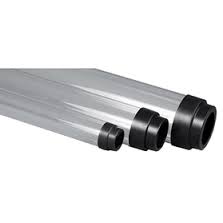 T5/F28 4' Long Clear Tube Guards - 1800ceiling