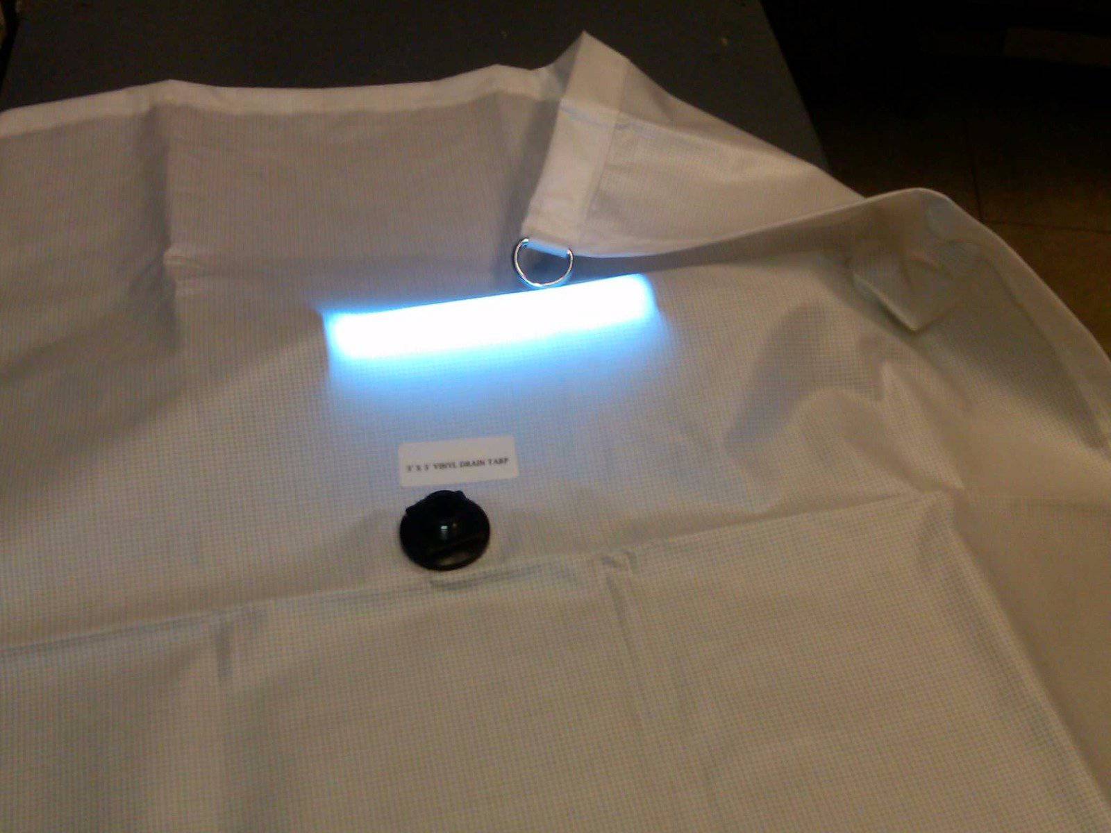 Translucent Vinyl Heavy Duty Roof Leak Tarp - 1800ceiling