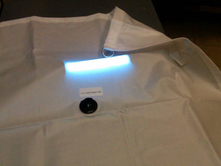 Translucent Vinyl Heavy Duty Roof Leak Tarp - 1800ceiling