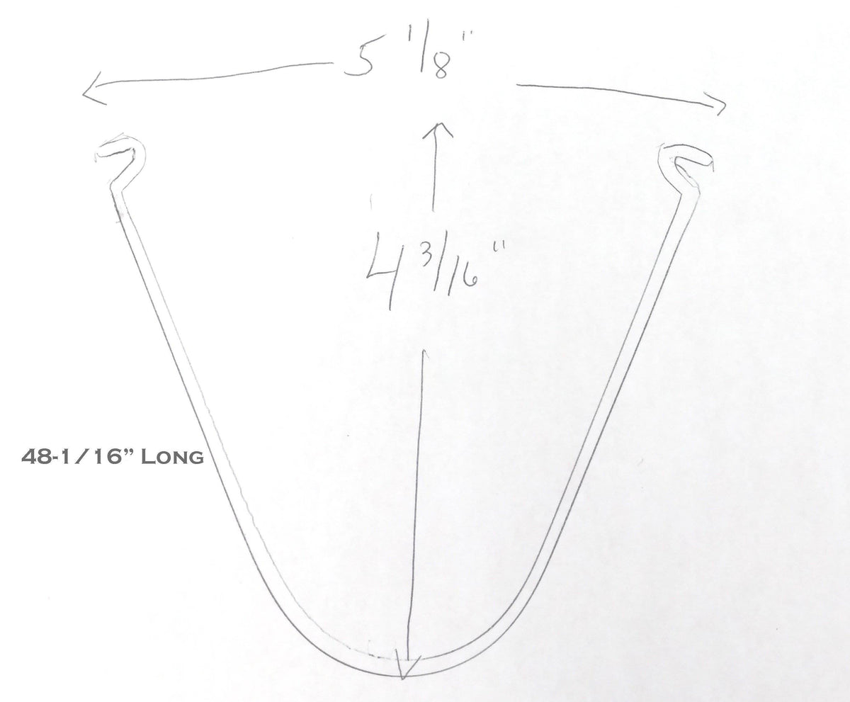 V Shaped, White Acrylic Wrap, (3422) 6 piece minimum - 1800ceiling