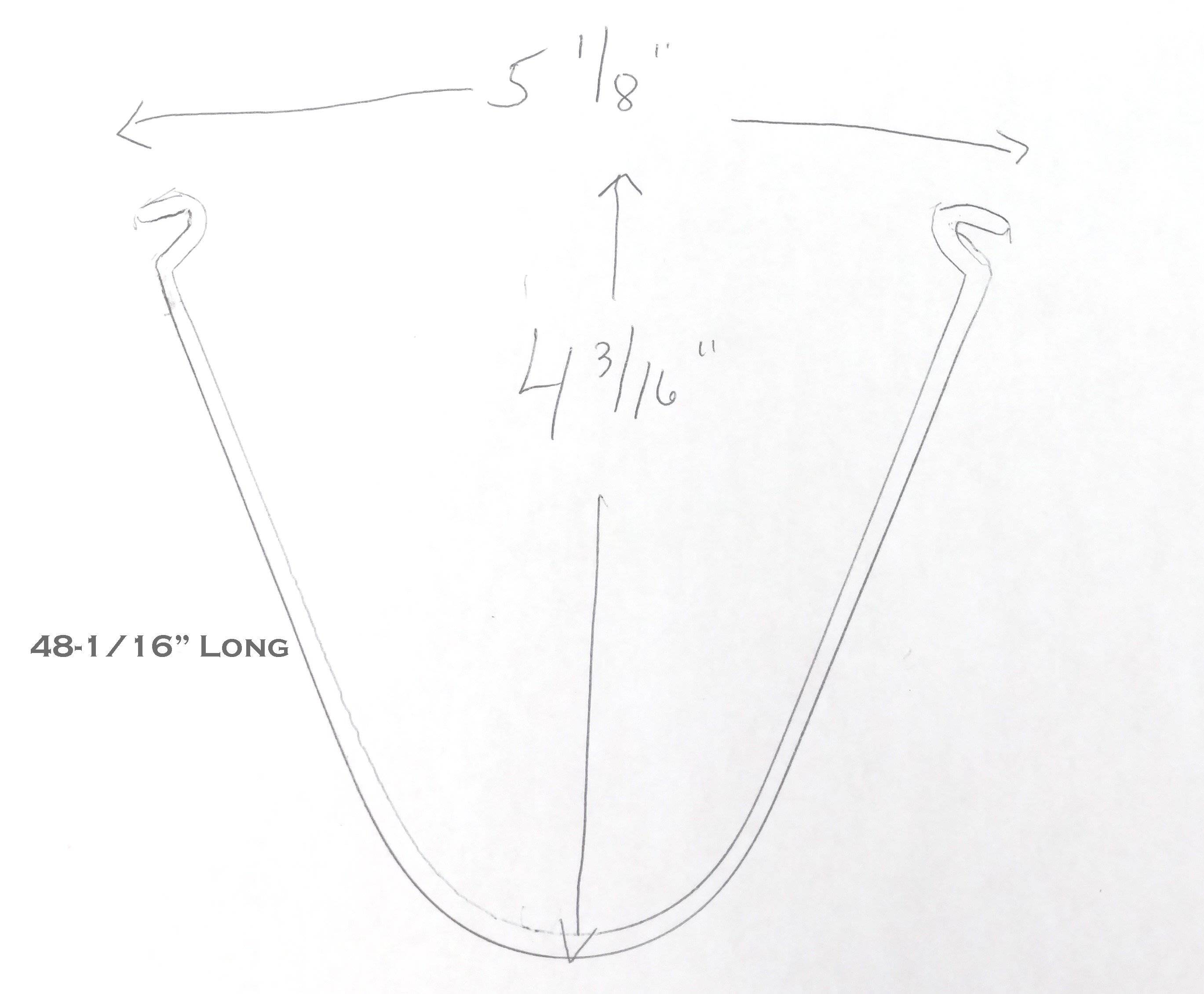 V Shaped, White Acrylic Wrap, (3422) 6 piece minimum - 1800ceiling