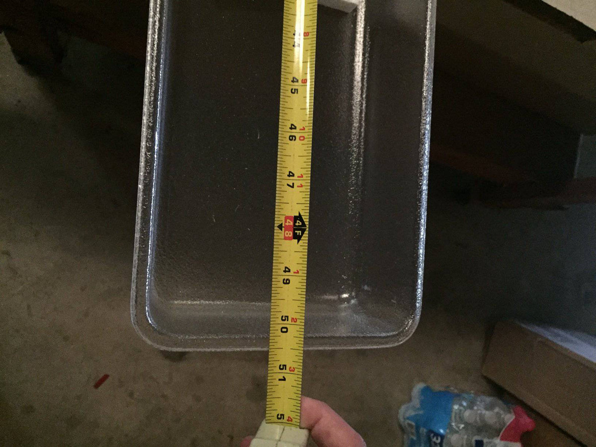 Vapor Tite Lens Replacement, 50-5/8" x 6-9/16" x 2-1/2" deep. - 1800ceiling