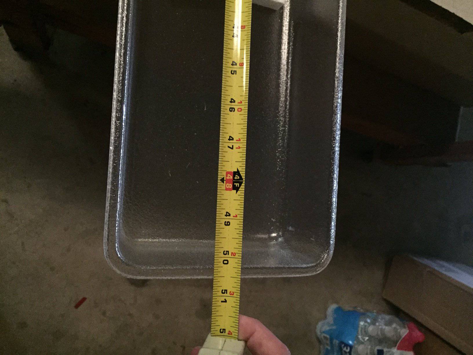 Vapor Tite Lens Replacement, 50-5/8" x 6-9/16" x 2-1/2" deep. - 1800ceiling