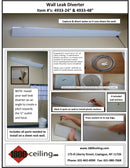Wall Leak Diverter - 1800ceiling