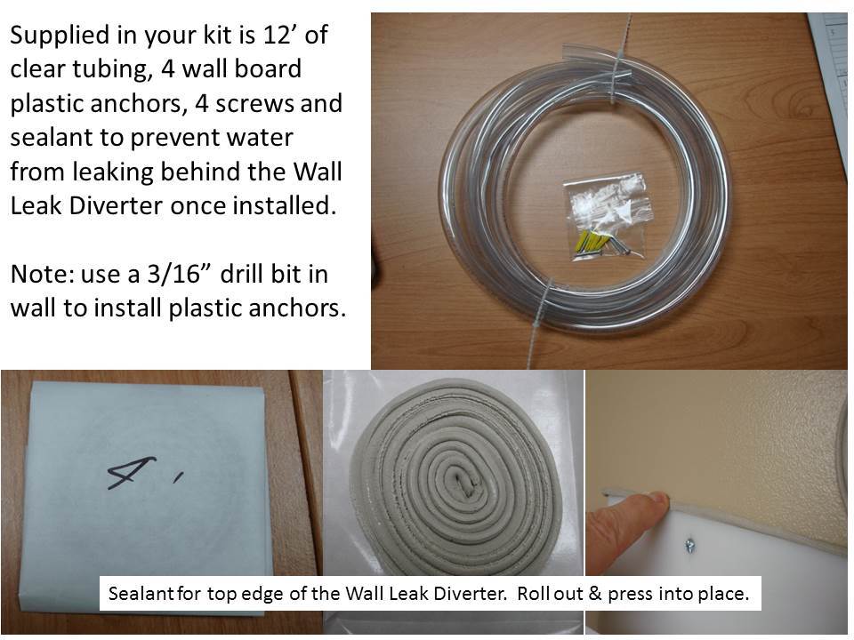 Wall Leak Diverter - 1800ceiling