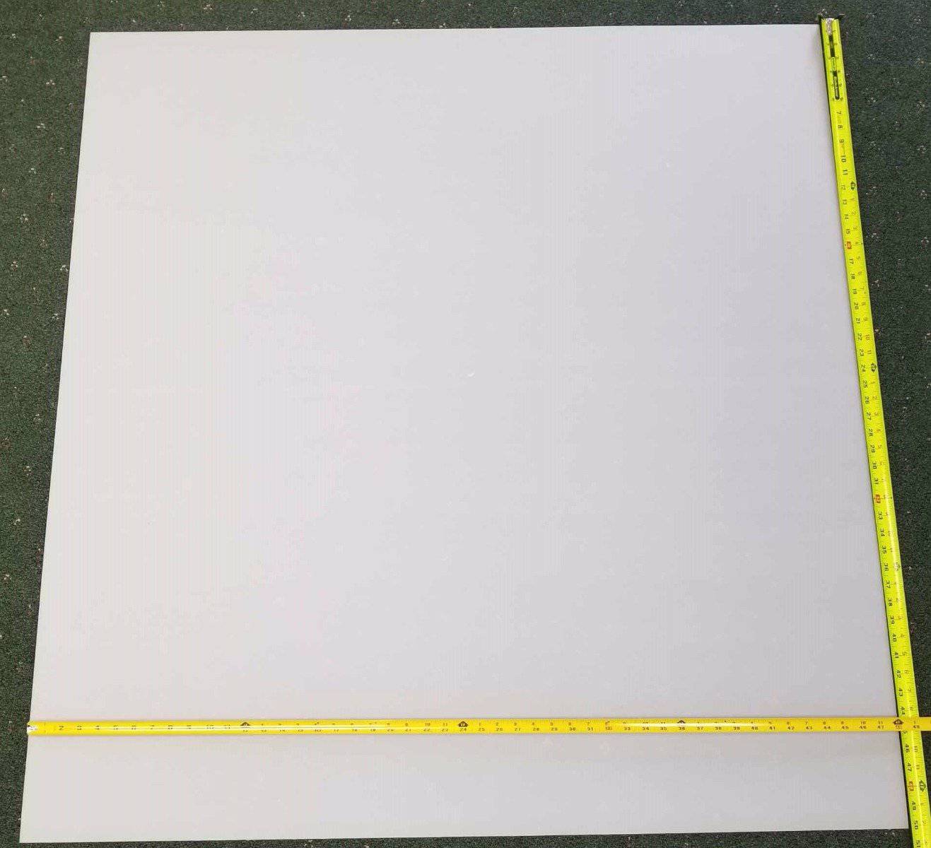 White Flexible Overlay Light Lens .020gauge 25" x 48" - 1800ceiling